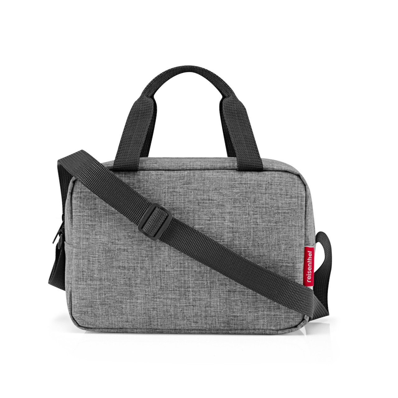 reisenthel® coolerbag M pocket twist silver (Kühltasche, schwarz 