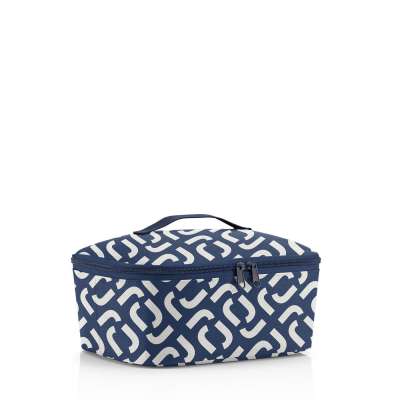 reisenthel® coolerbag M pocket twist silver (Kühltasche, schwarz 